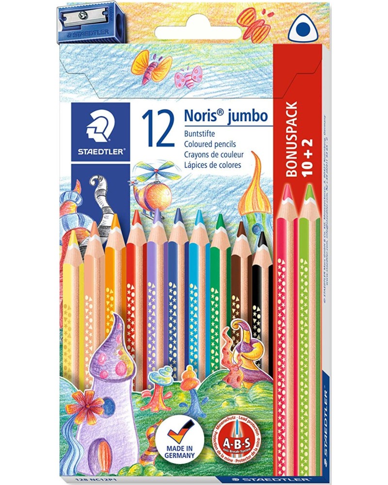   Staedtler Noris Jumbo - 12    - 