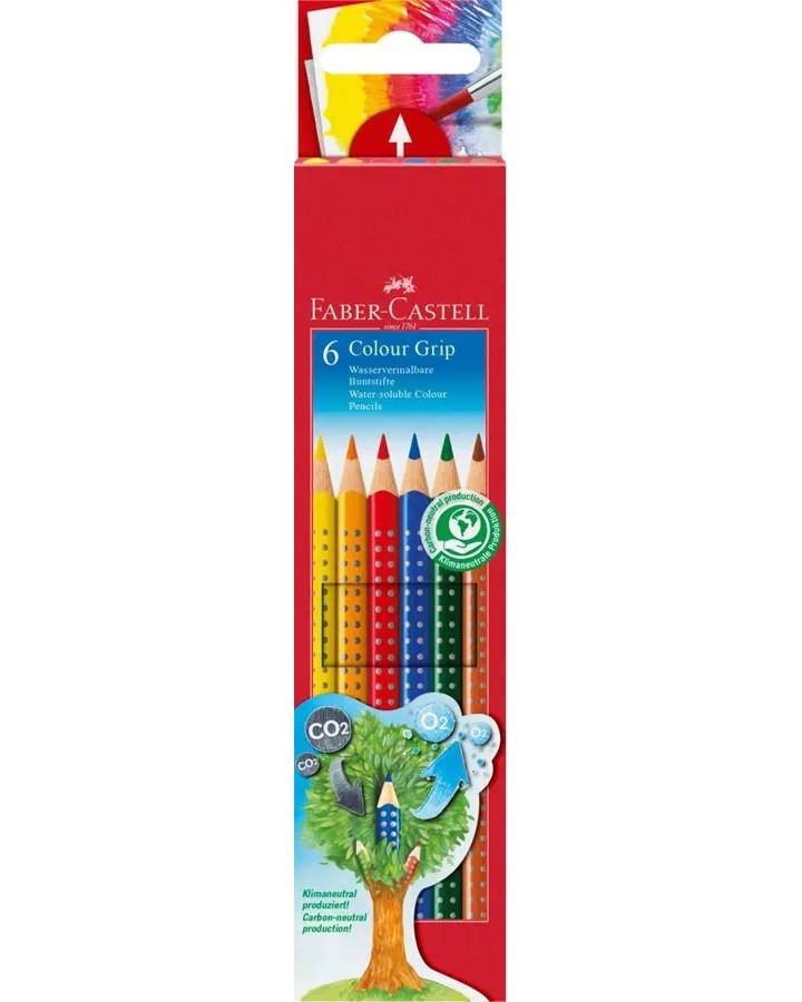   Faber-Castell Color Grip - 6  12  - 