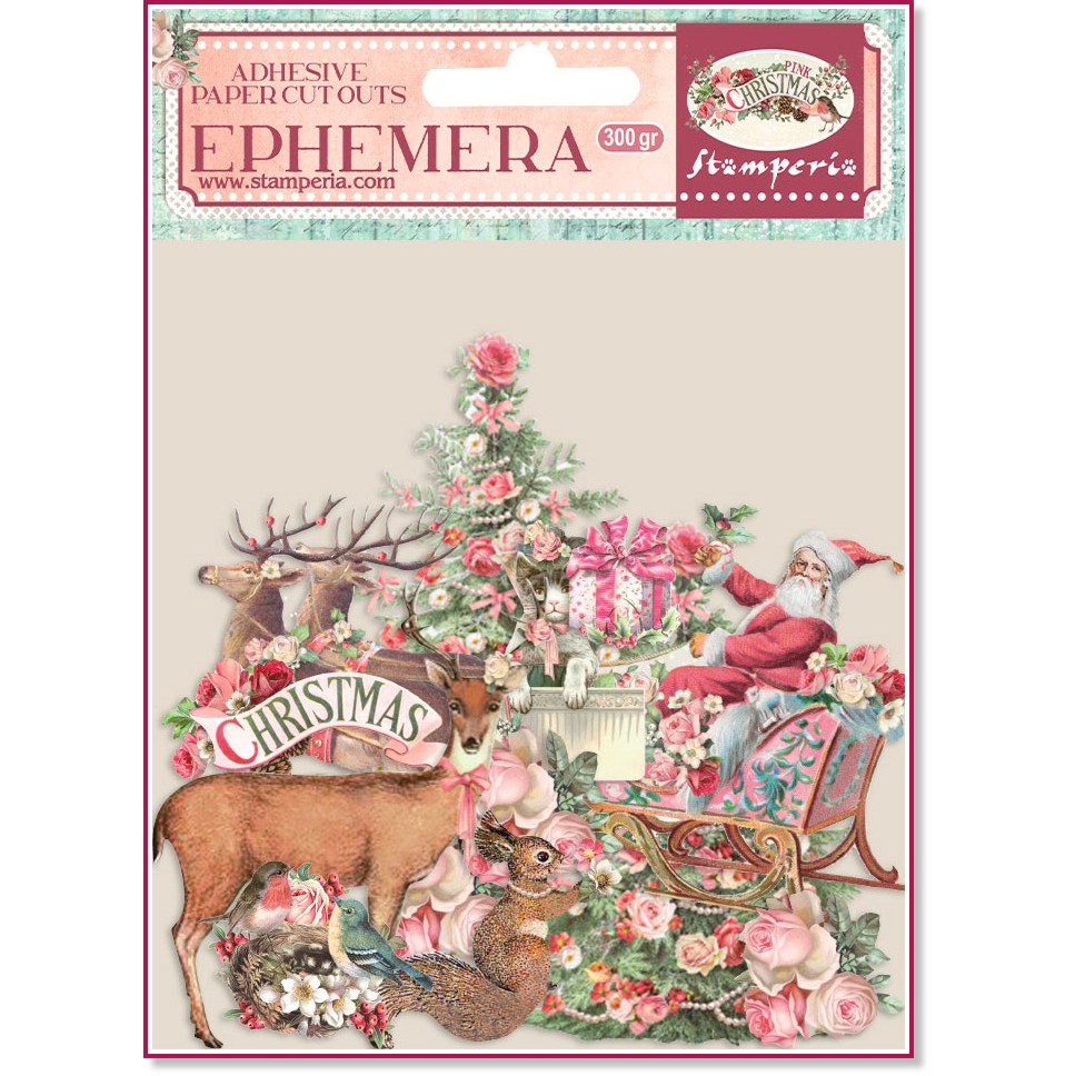     Stamperia -   - 36    Pink Christmas - 