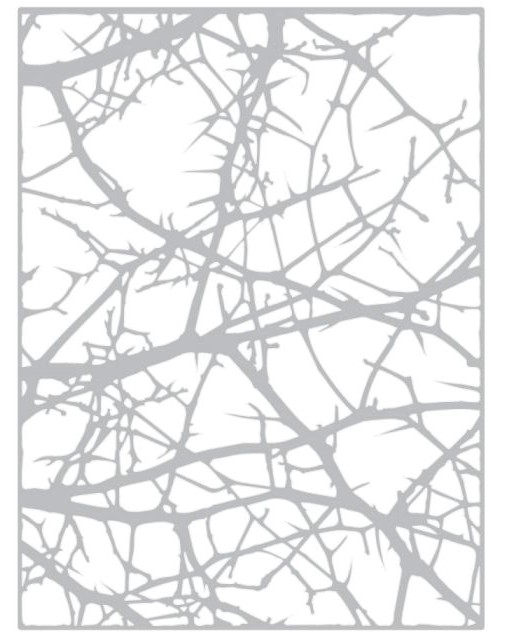      Sizzix Tangled Twigs - 9.5 x 12.7 cm - 