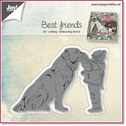 ����� �� ������ �� ��������� Joy Crafts - ���-����� �������� - 6.4 x 9.3 cm - 
