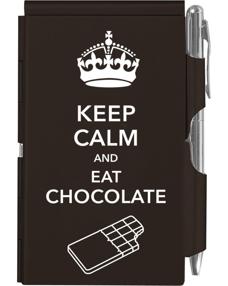   TROIKA Keep Calm And Eat Chocolate - 7.7  11 cm,       - 