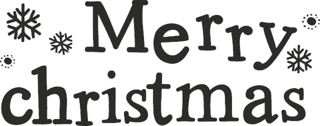 Гумен печат KPC Merry Christmas Гумен печат KPC Merry Christmas - 2 x 5.1 cm -