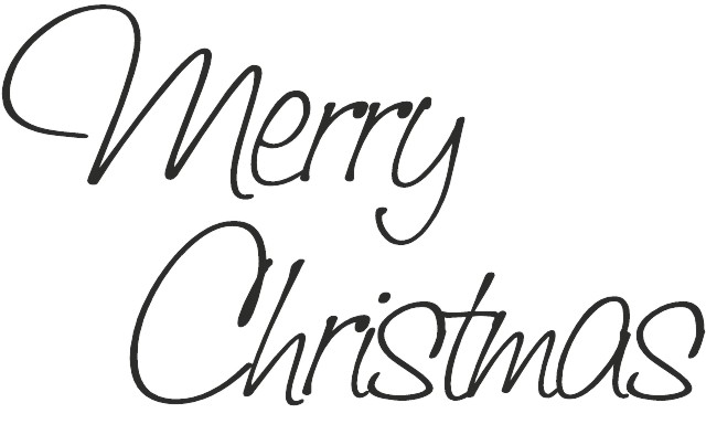 Гумен печат KPC Merry Christmas Гумен печат KPC Merry Christmas - 4.2 x 7 cm -