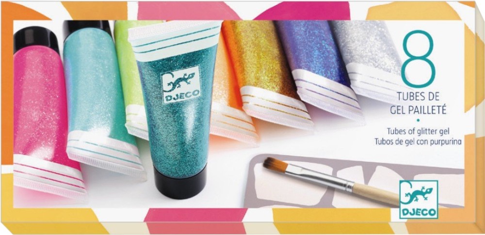 ��� � ������ Djeco - 8 ����� x 75 ml - 