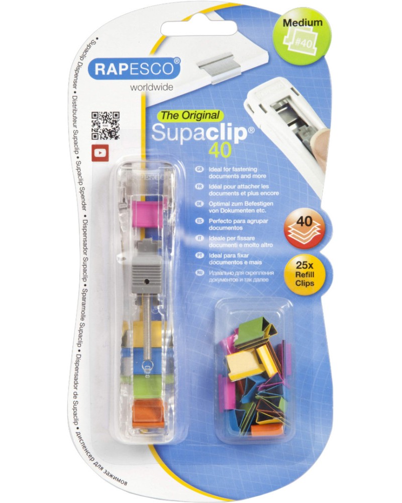    Rapesco Supaclip 40 -  25    - 