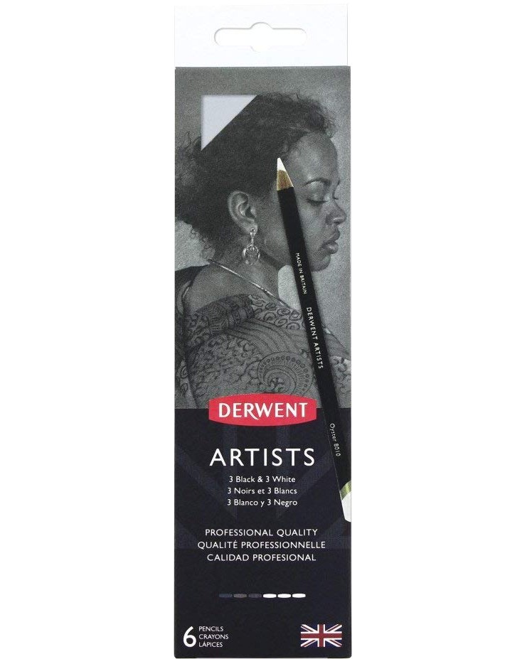   Derwent Artist Black and White - 6  - 