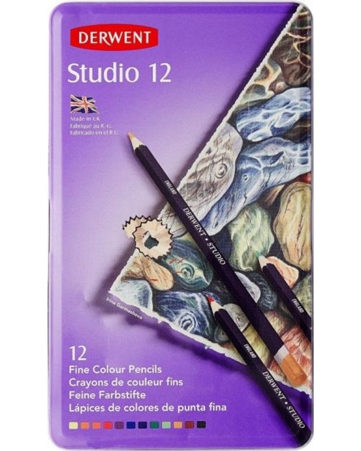   Derwent Studio - 12, 24  72     - 