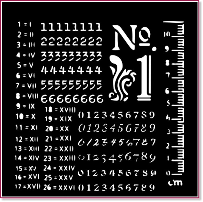 ������ Stamperia - ����� - 12 x 12 cm - 