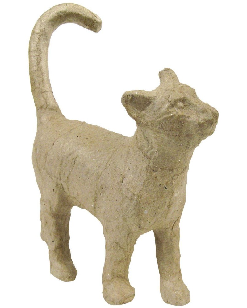 Котка от папиемаше Decopatch Котка от папиемаше Decopatch - 11 / 3.5 / 12 cm -