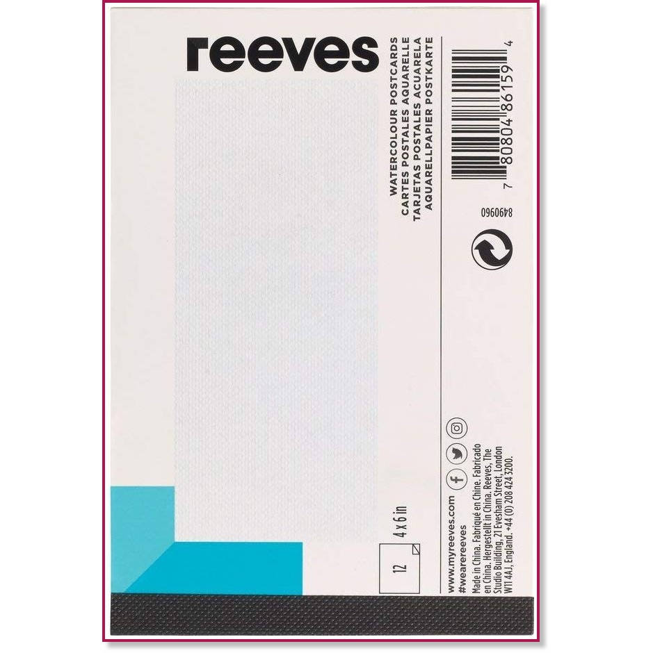      Reeves - 12 , 190 g/m<sup>2</sup> - 