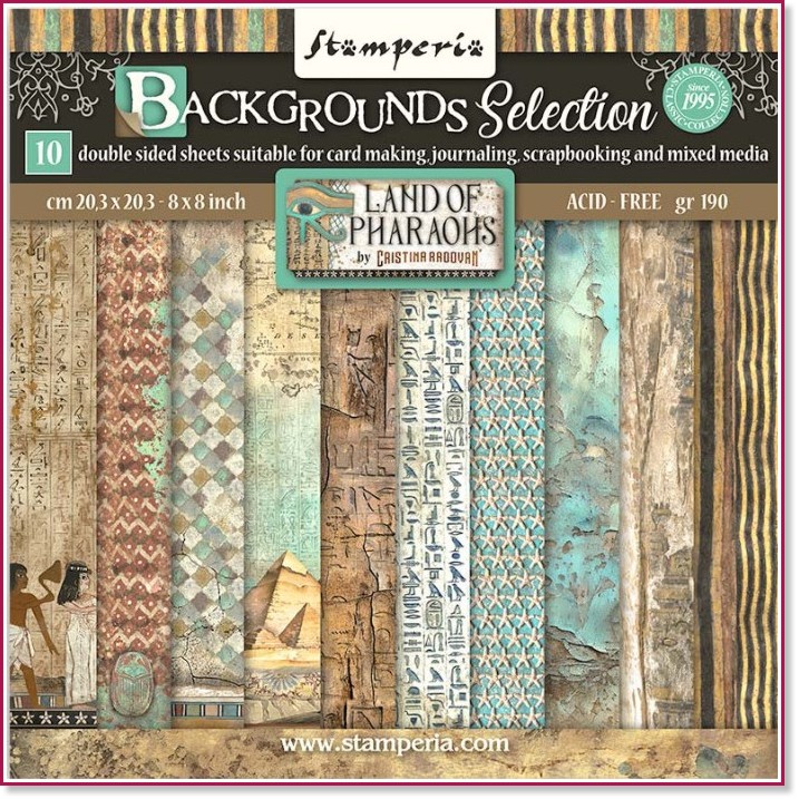 ������ �� ����������� Stamperia - ���� �� ��������� - 10 ����� �� ���������� Fortune - 