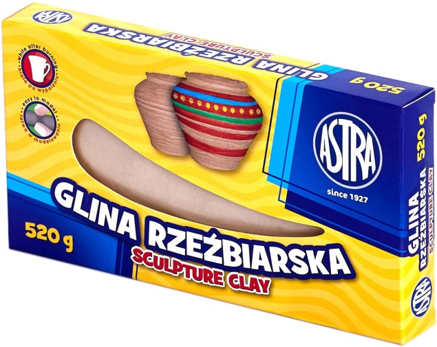 Глина за моделиране Astra S.A. Глина за моделиране Astra S.A. - 520 или 1000 g -