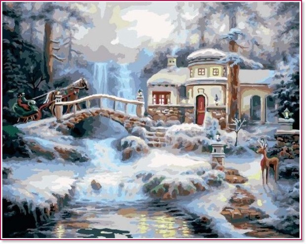 �������� �� ������ PaintBoy - ������� � ����� - 50 x 40 cm - 