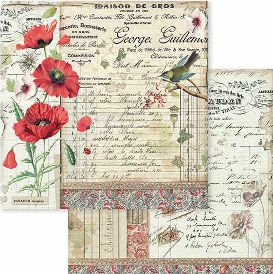 ������ �� ����������� Stamperia - ������ - 30.5 x 30.5 cm - 