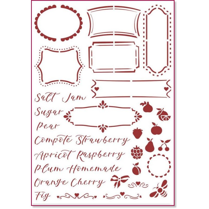 ������ Stamperia - ������� - 21 x 29.7 cm �� ���������� Casa Granada - 