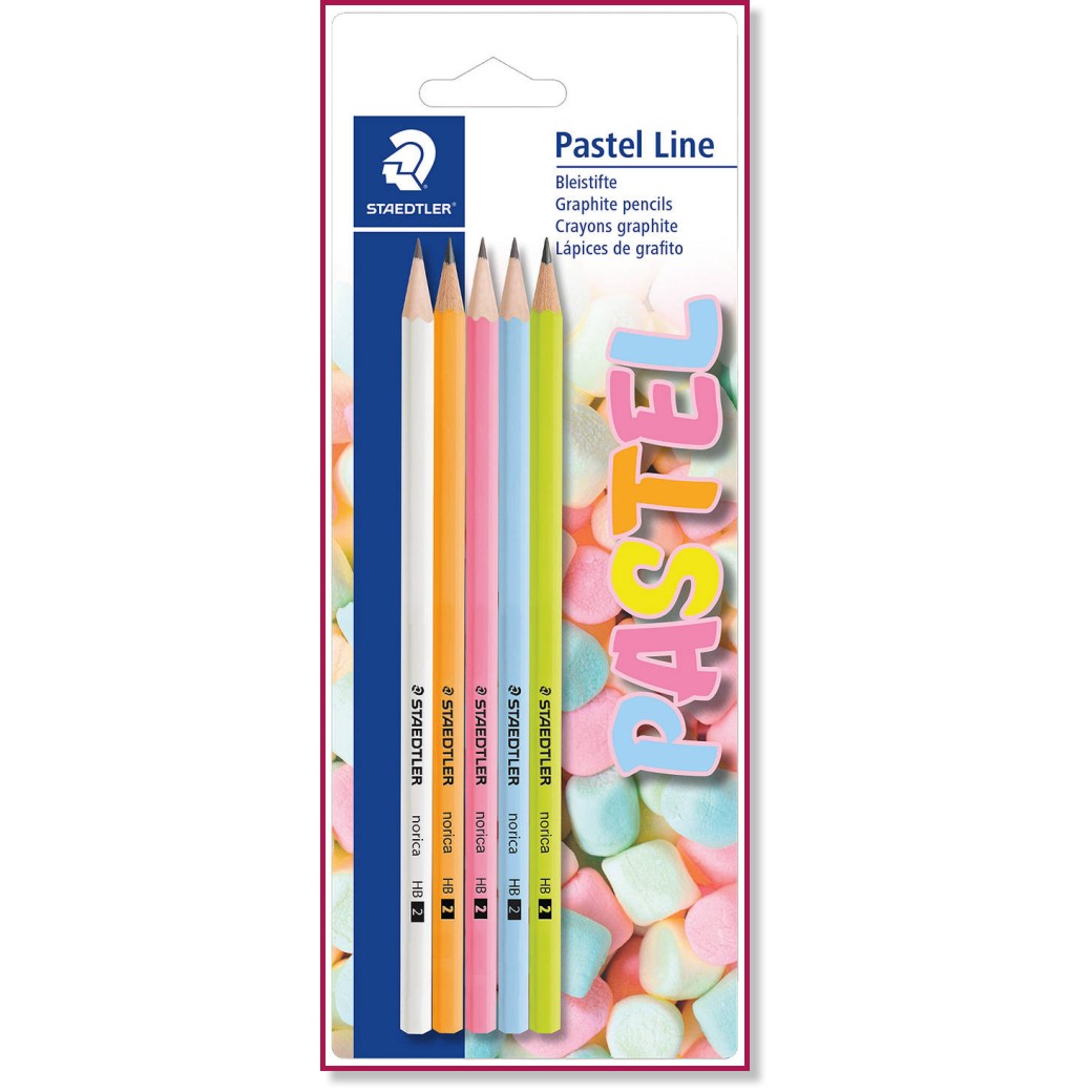 �������� ������ HB Staedtler Pastel Line - 5 ���� - 