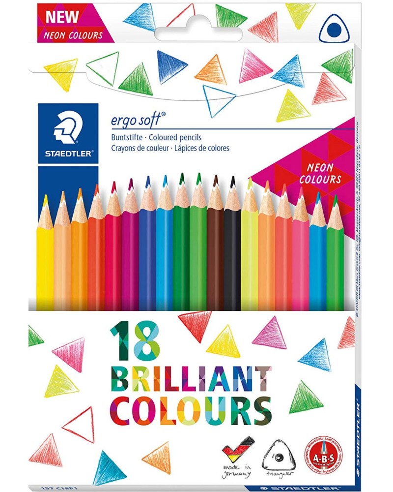   Staedtler Ergosoft Brilliant - 18  - 