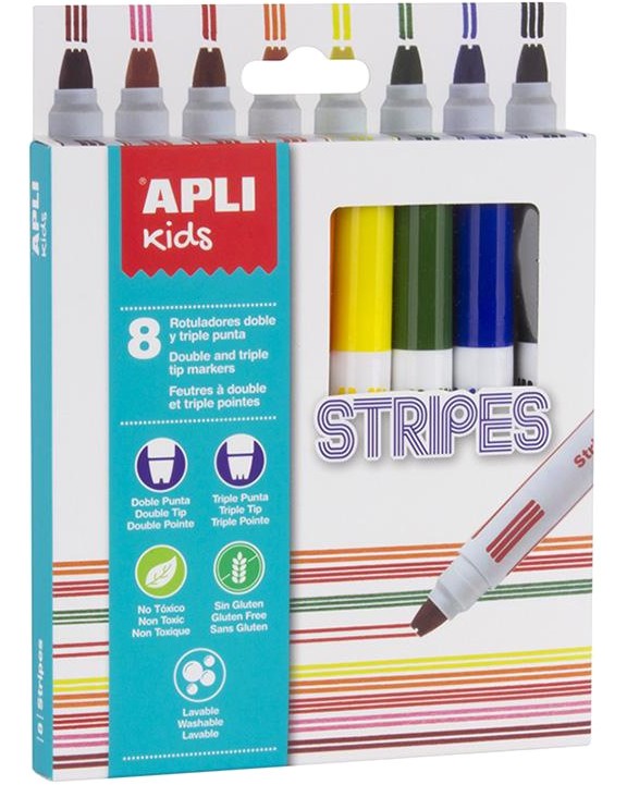���������� Apli Kids Stripes - 8 ����� � ����� ����� - 