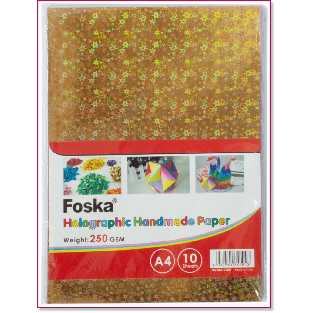    Foska - 10 , A4, 250 g/m<sup>2</sup> - 