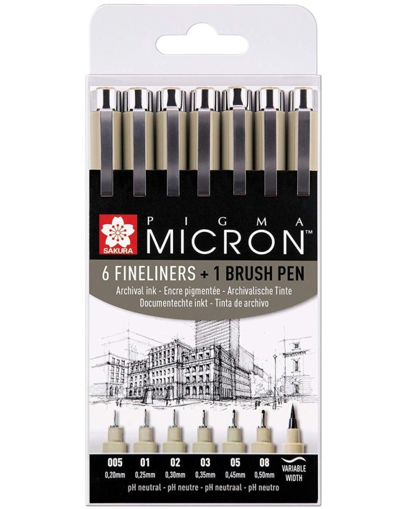  Sakura Pigma Micron - 7  - 