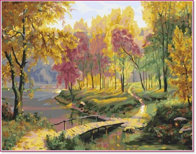 �������� �� ������ PaintBoy - ���� � ����� - 50 x 40 cm - 