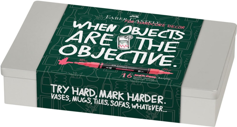 ���������� ������� ������� Faber-Castell Home - 16 ����� �� ������� Multimark - 