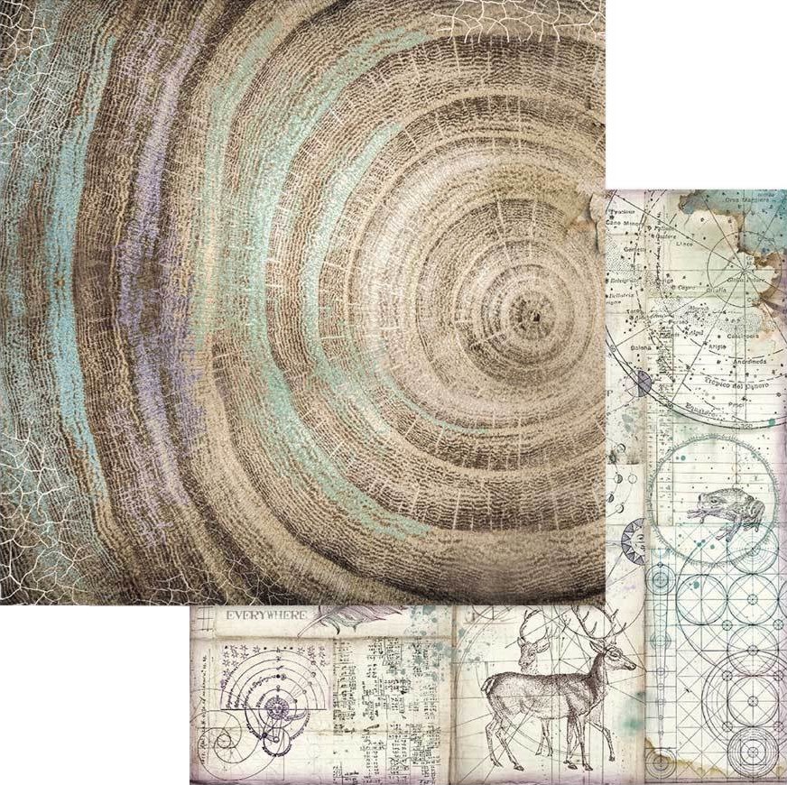 ������ �� ����������� Stamperia - ������� ������� �������� - 30.5 x 30.5 cm - 