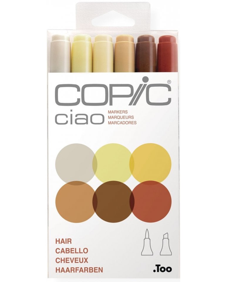   Copic Hair - 6    Ciao - 