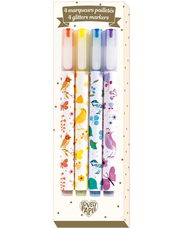 �������� ������� Djeco - 4 ����� �� ������� Love Paper - 