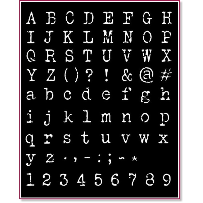 ������ Stamperia - ������ � ����� - 20 x 25 cm - 