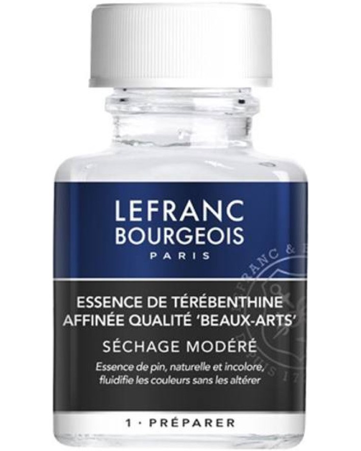 Пречистен терпентин Lefranc & Bourgeois Пречистен терпентин Lefranc & Bourgeois - 75 ml -