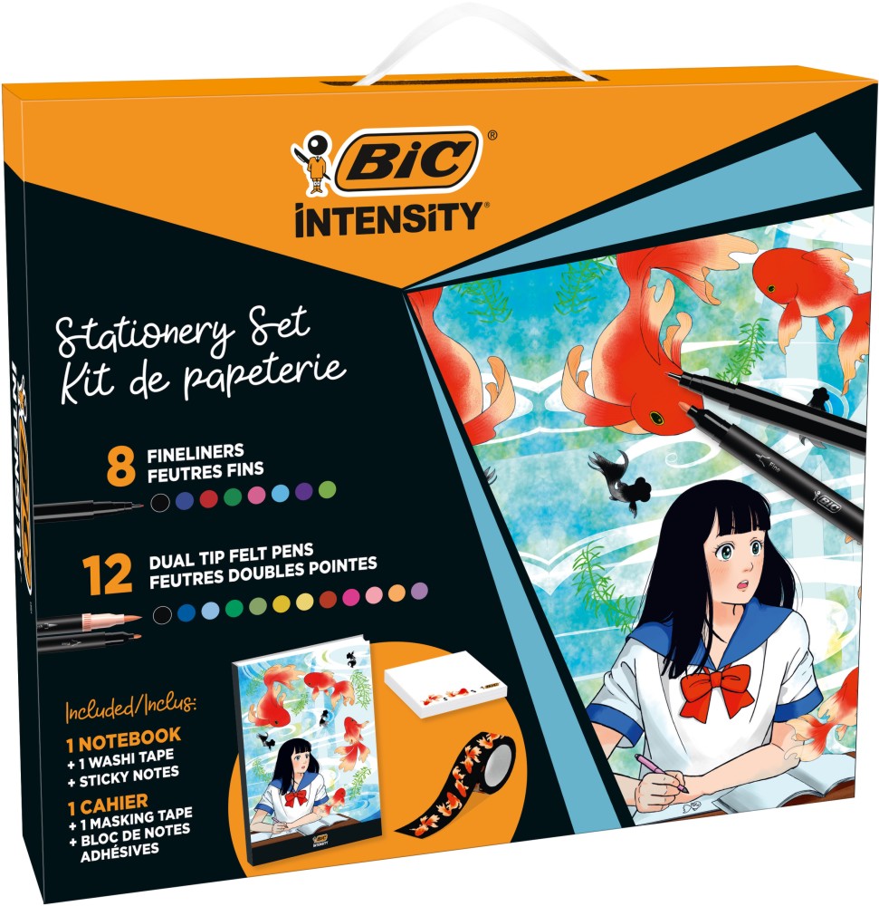 Комплект за оцветяване BIC Manga Комплект за оцветяване BIC Manga - От серията Intensity -