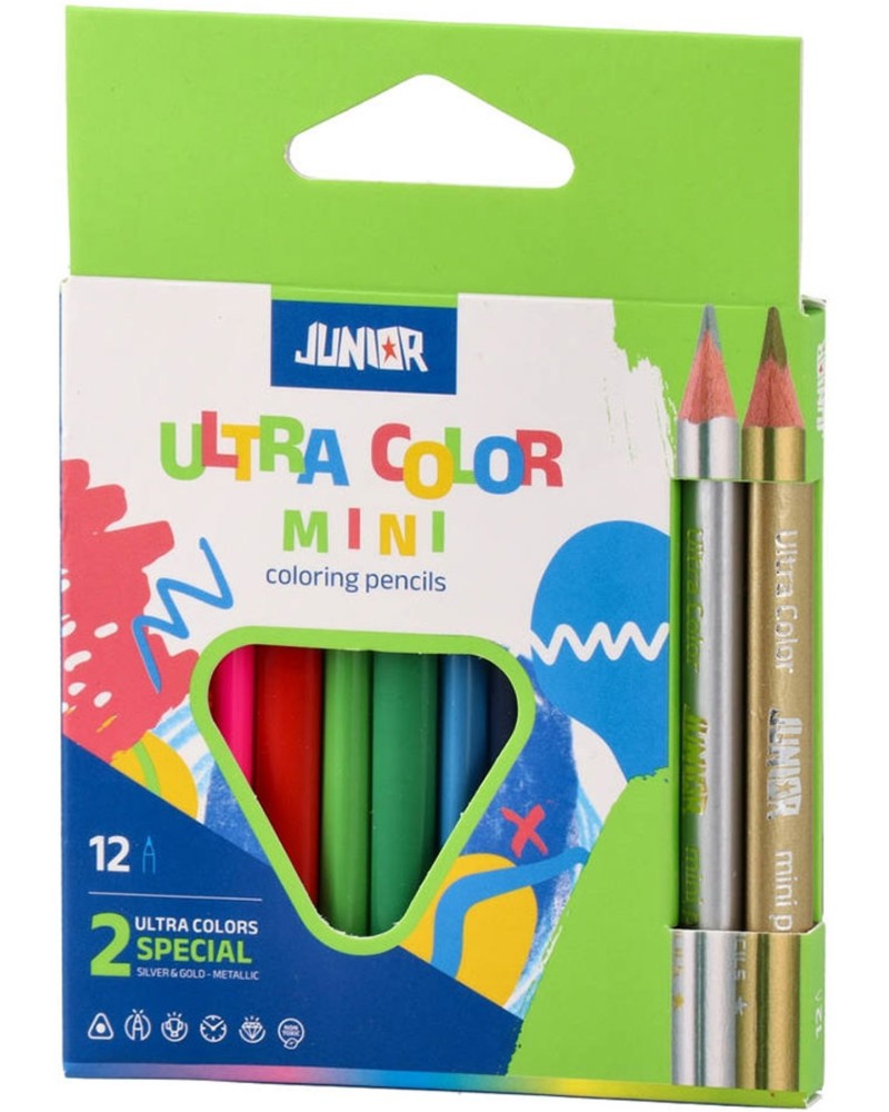 ���� ������ ������ Junior Ultra Color Mini - 12 ����� - 
