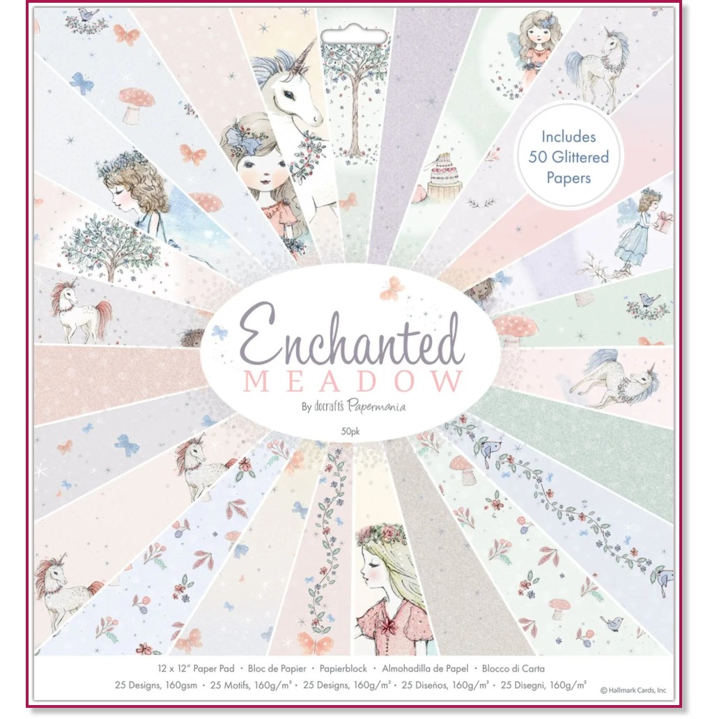    Docrafts Enchanted Meadow - 50 , 30.5 x 30.5 cm - 