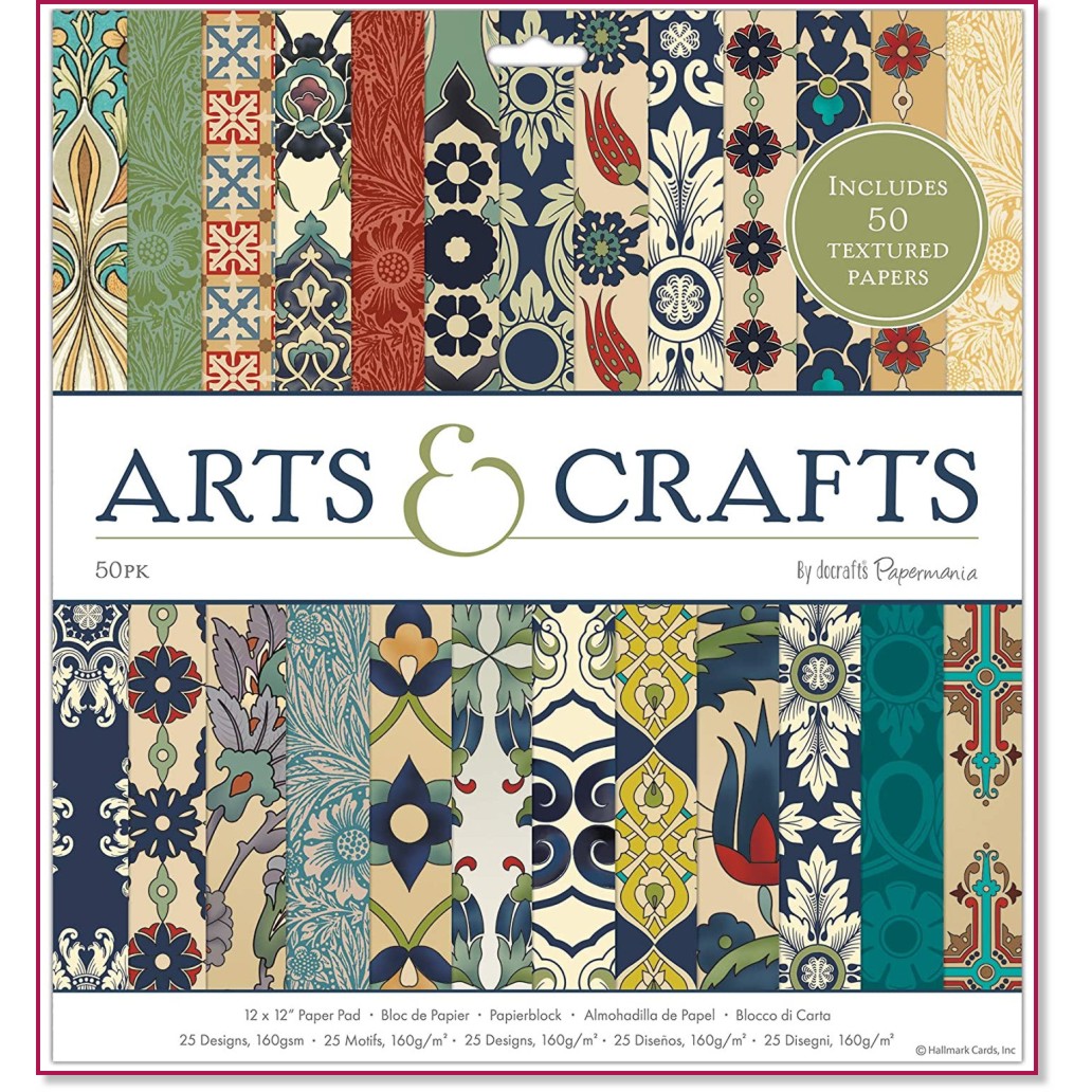    Docrafts Art and Crafts - 50 , 30.5 x 30.5 cm - 