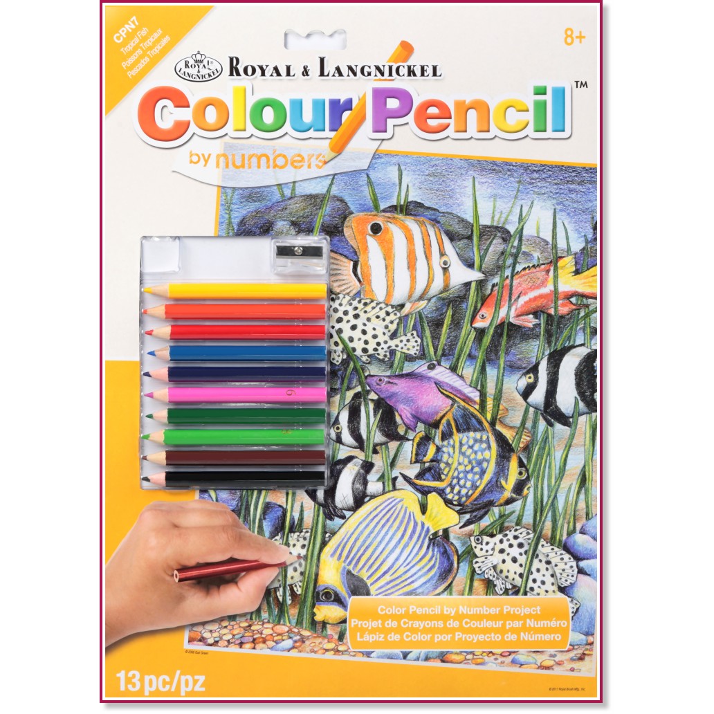 �������� �� ������ Royal & Langnickel - ���������� ���� - 22 x 30 cm, � ������ ������ � �������� - 