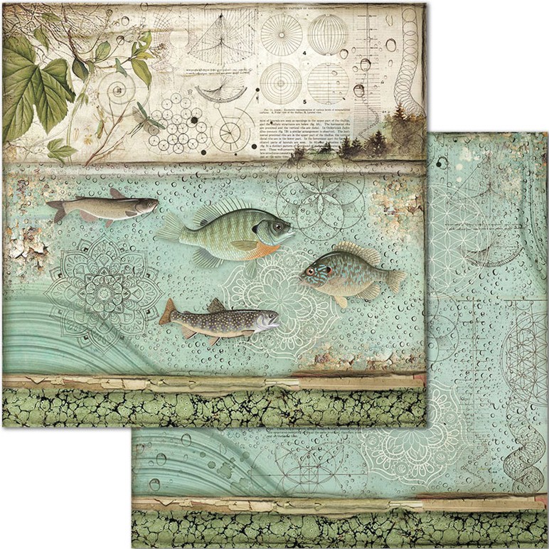    Stamperia -  - 30.5 x 30.5 cm   Forest - 