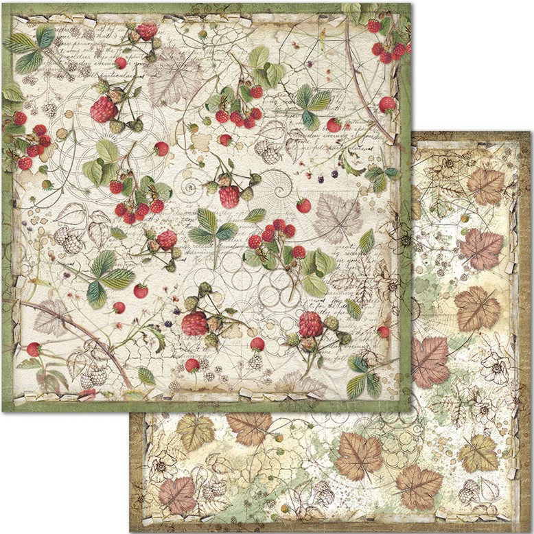 ������ �� ����������� Stamperia - ������ ������ - 30.5 x 30.5 cm �� ���������� Forest - 