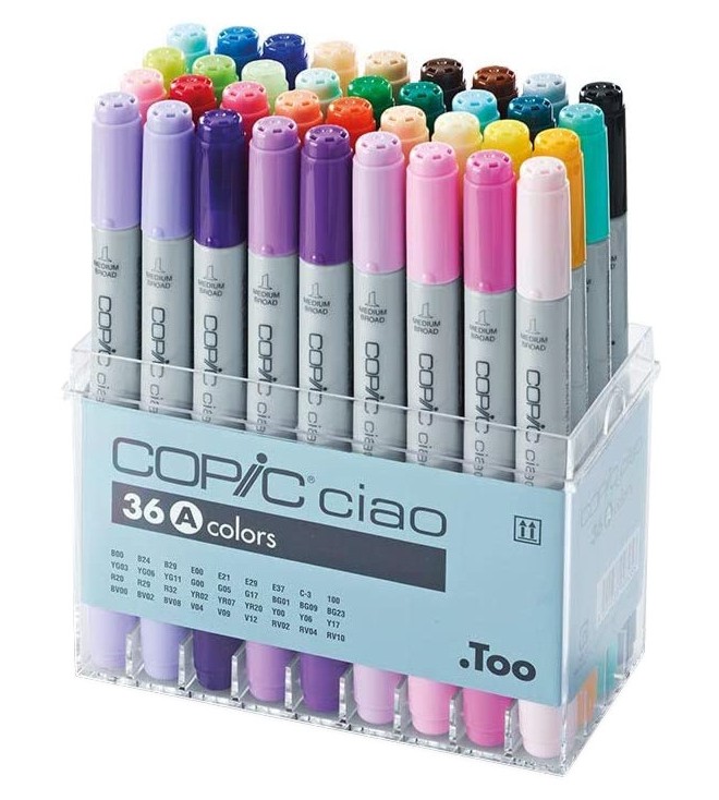   Copic Set A - 36    Ciao - 