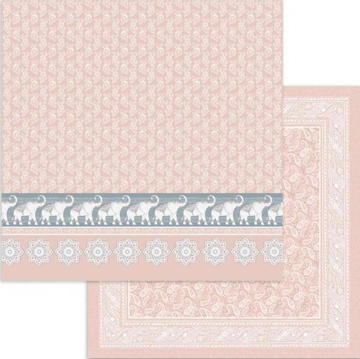    Stamperia -     - 30.5 x 30.5 cm   26 secrets of India - 