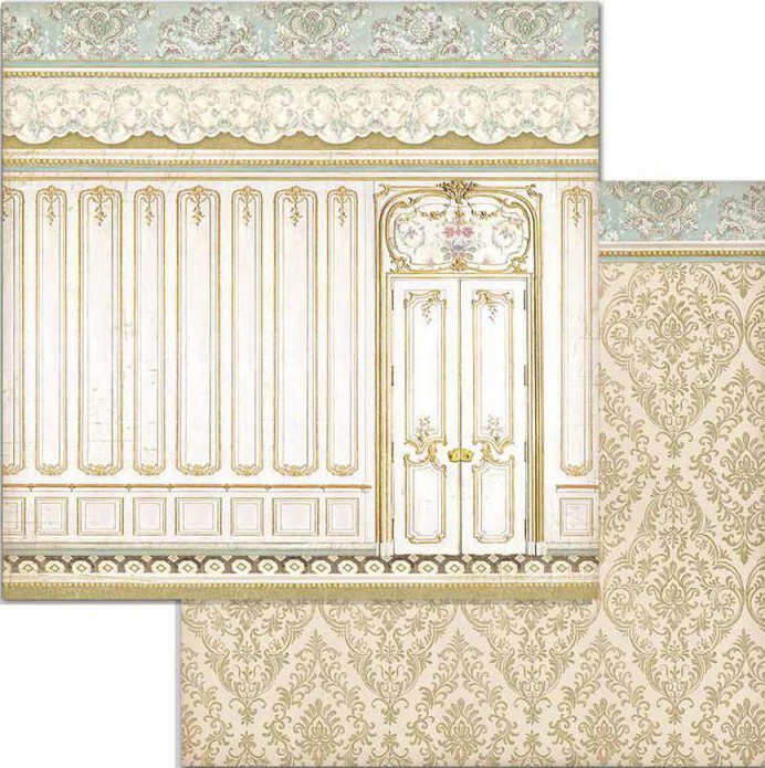 Хартия за скрапбукинг Stamperia - Врата Хартия за скрапбукинг Stamperia - Врата - 30.5 x 30.5 cm от колекцията Princess -