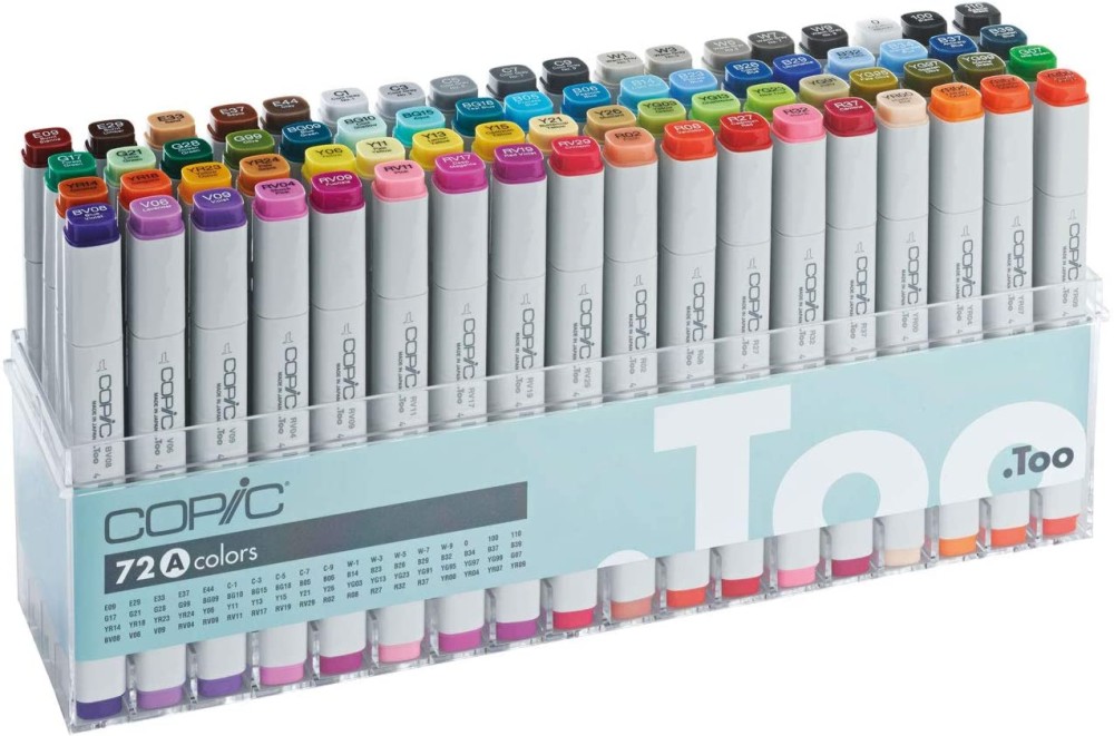   Copic Set A - 72    Sketch - 