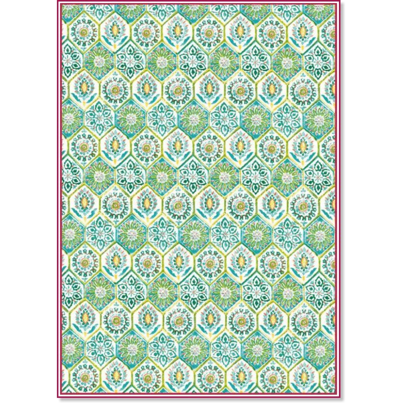   Stamperia -   - A4   Azulejos de sueno - 