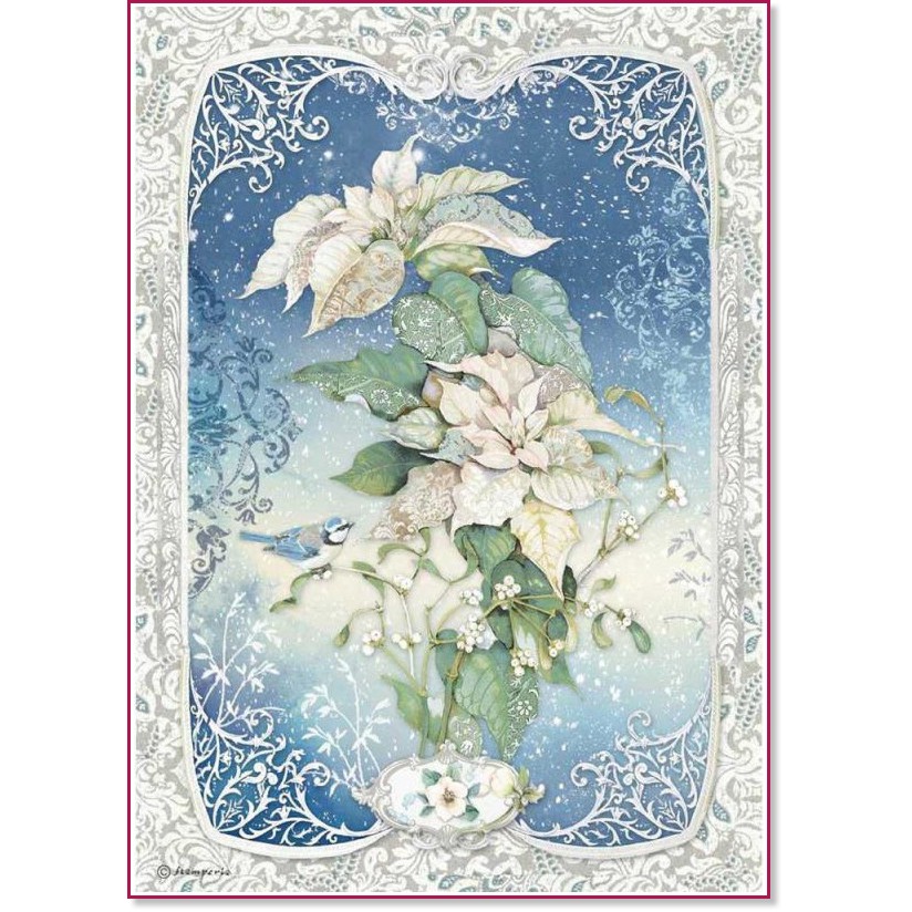 ��������� ������ Stamperia - ������� ������ - A4 �� ���������� Winter Tales - 