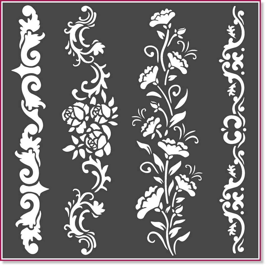 ������ Stamperia - ����������� ������� - 18 x 18 cm - 