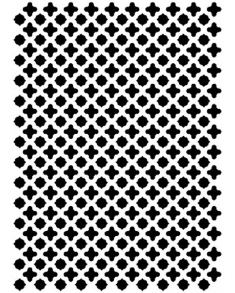 Шаблон Cadence - Декоративна решетка Шаблон Cadence - Декоративна решетка - 21 x 29 cm -