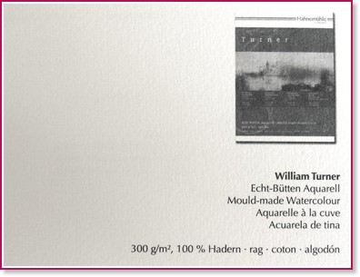     Hahnemuhle William Turner - 50 x 65 cm, 300 g/m<sup>2</sup> - 