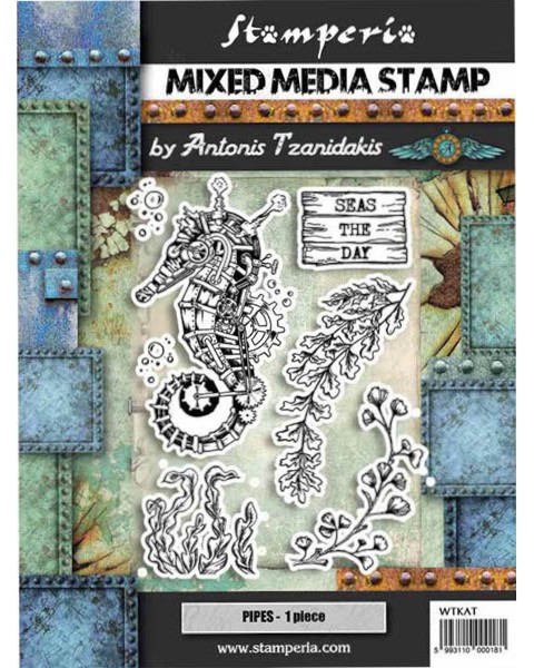 ������ ������ Stamperia - ������ ����� - 15 x 20 cm �� ������� Sea World - 
