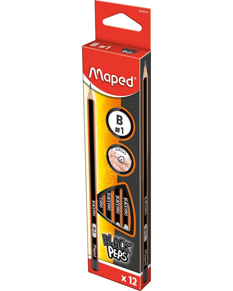   B Maped - 12    Black'Peps - 